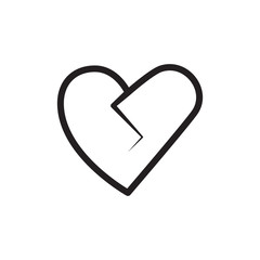 Heart Love Icon Vector Illustration