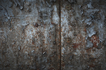 Background texture of old surface, old sheet metal