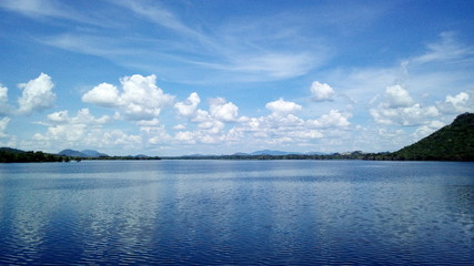 lake and sky
