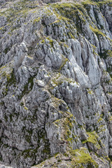 Stone stairs carved in rock