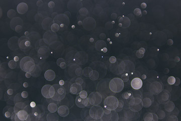 abstract sparkle bokeh light effect  with dark vintage background, abstract bokeh background