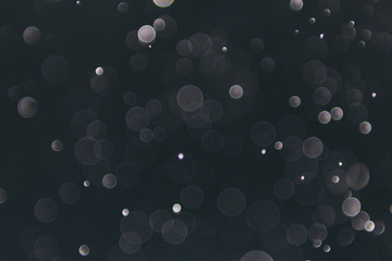 abstract sparkle bokeh light effect  with dark vintage background, abstract bokeh background