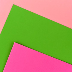 Bright paper background of several colors.