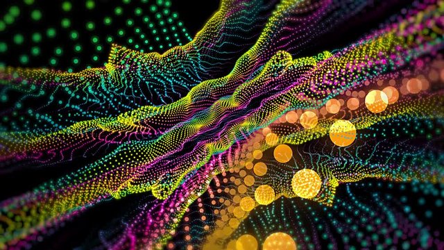 Abstract colourful fractal background.