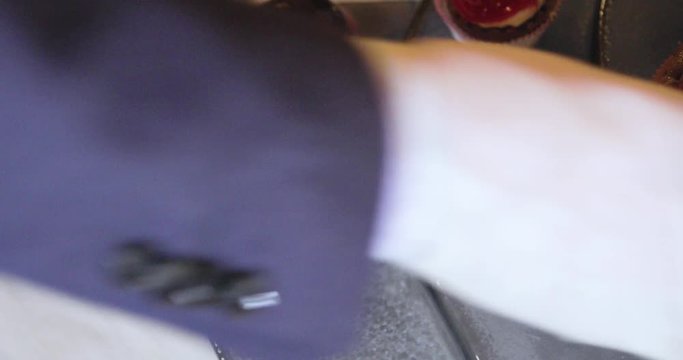 Buffet di dolci per un matrimonio