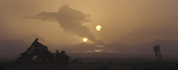 Industrial Terra-forming Plant © David Edwards