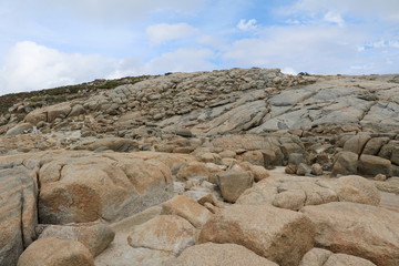 Area around The Gap and Natural Bridge in Torndirrup National Park,  Western Australia