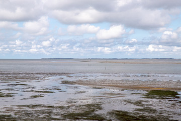Watt vor Wittdün mit Blick nach Föhr