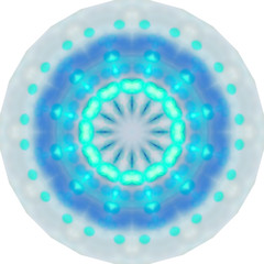 Virtual kaleidoscope mandala sequence  abstract background for graphic resources.