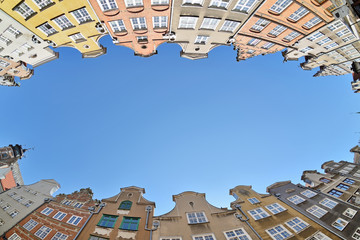 Gdańskie kamienice. © Tomasz Warszewski