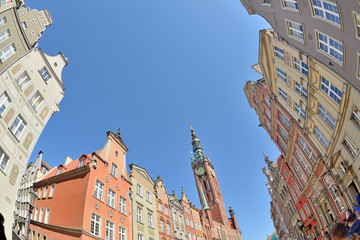 Gdańskie kamienice. © Tomasz Warszewski