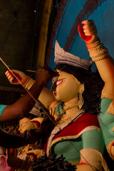 Goddess Durga Idol to celebrate the Navratri Festival