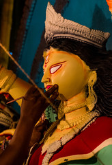 Goddess Durga Idol to celebrate the Navratri Festival