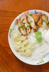  rice noodle asia style food