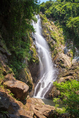 Fototapeta na wymiar waterfall in forest 3
