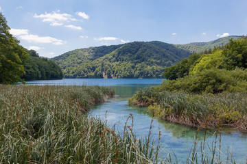 Fototapeta na wymiar Croatia. Plitvice lakes