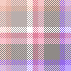 Plaid or tartan vector is background or texture in many color