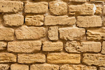 texture-an ancient wall of rough stones