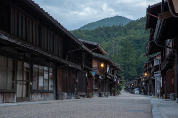 中山道の奈良井宿