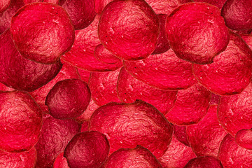 Blood clotting and clot formation. Thrombus in the blood vessels. Blood cells in the defeat of the...