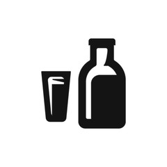 bottle of milk icon. Element of farm for mobile concept and web apps. Icon for website design and development, app development. Premium icon