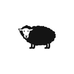 sheep icon. Element of farm for mobile concept and web apps. Icon for website design and development, app development. Premium icon