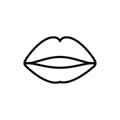 lip icon trendy