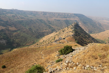 Gamla is an ancient Jewish city on the western slope of the Golan Upland, 18 km northeast of the Sea of Galilee.