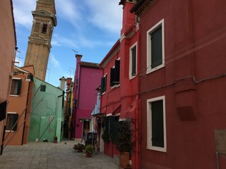 burano venice italy
