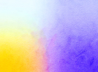 sweet vivid rainbow digital illustration with watercolor texture  background