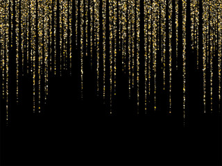 Golden glitter texture christmas abstract background.