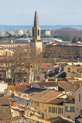 Church Tower in Avignon