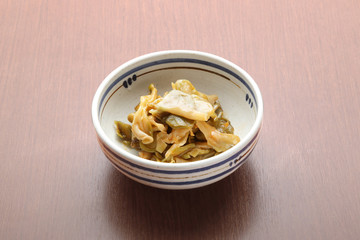 一品料理　ザーサイ