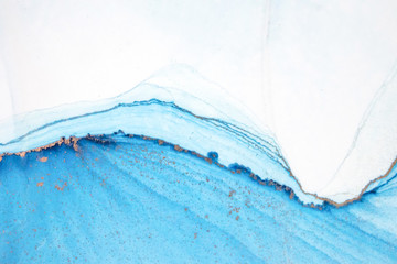 Ink colors are amazingly bright, luminous, translucent, free-flowing, and dry quickly. Abstract...