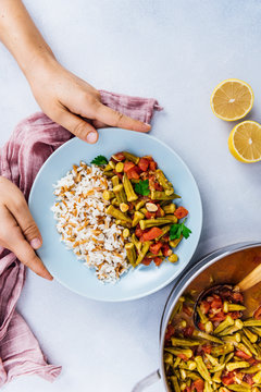 Stewed Okra And Tomatoes