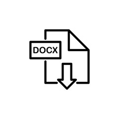 Fototapeta premium download signage file icon