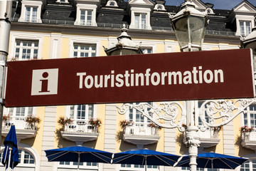 Tourist Information Sign