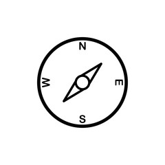 compass icon trendy