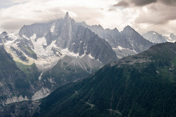Fototapeta premium Alpes franceses
