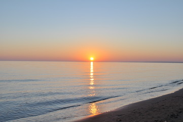 Fototapeta premium beautiful sunset