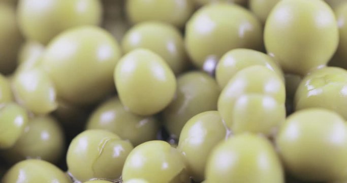 Green peas in bulk
