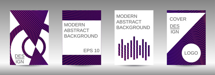 Creative backgrounds with abstract gradient linear