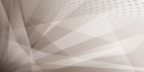 Abstract background of dots and intersecting lines in gray colors