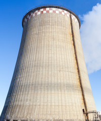 Cooling tower of the power plant