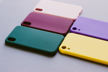 Colorful silicone cases for your smartphone.
