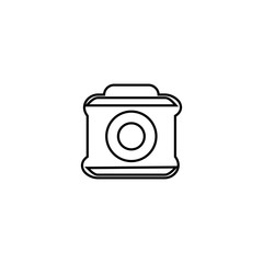 Photo icon. Image attachment button