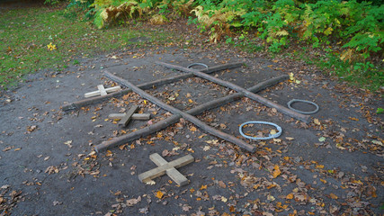 tik tak toe in the forest