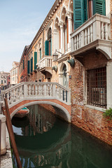 Fototapeta na wymiar Unique Venice in Italy