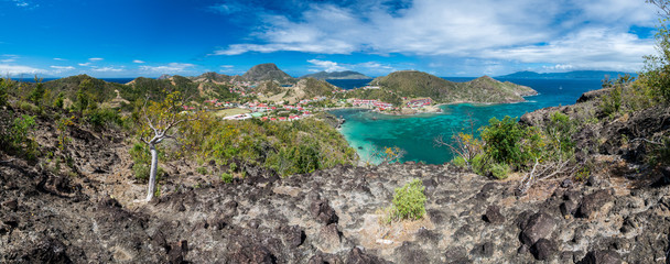 Guadeloupe - Panorama des Saintes depuis le Morne Morel