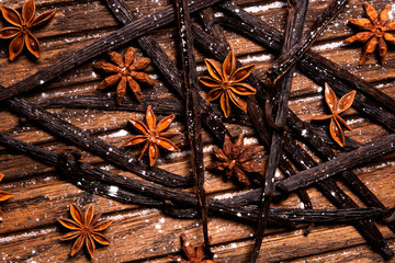 vainilla, anís y azúcar